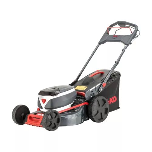 AL-KO Comfort 46.6 Li SP fűnyíró elölről, 46 cm-es acéllemez házzal