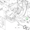 Husqvarna gumielem oldaltámasz 435, 445, 550 XP, 572 XP láncfűrészhez robbantott ábra