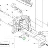 Husqvarna láncfék csavar T435, T540 XP Mark III láncfűrészhez robbantott ábra