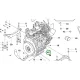 Husqvarna olajteknő P 525D, P 525DX riderhez robbantott ábra