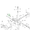 Husqvarna önzáró anya 525PT5S, 530iP4, 530iPT5 sövényvágóhoz robbantott ábra