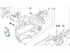 Husqvarna láncfogó 257, 261, 262 XP, 372 XP láncfűrészhez robbantott ábra