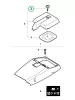 Husqvarna adagoló 3120 XP láncfűrészhez robbantott ábra