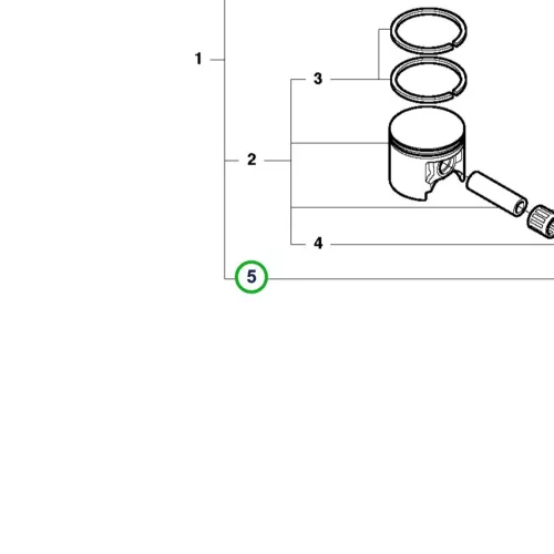 Husqvarna görgőskosár 3120 XP láncfűrészhez, K 1270 vágógéphez robbantott ábra