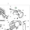 Husqvarna láncfék rugó 3120 XP láncfűrészhez robbantott ábra