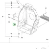 Husqvarna szivatókar betét 356BTx lombfúvóhoz robbantott ábra