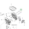 Husqvarna légszűrő imbuszcsavar M4x50 455e, 465 Rancher láncfűrészhez robbantott ábra