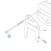 Husqvarna kipufogócsavar 346 XP, 353 láncfűrészhez robbantott ábra