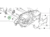 Husqvarna forgattyúház csavar 550 XP, 545 Mark II láncfűrészhez robbantott ábra