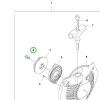 Husqvarna alátétes csavar M5x16 berántóhoz 545RX, 545FR fűkaszához robbantott ábra