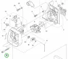 Husqvarna karburátor csavar MT5x50 135R, 535RX, 535RXT fűkaszához robbantott ábra