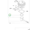 Husqvarna dugattyúgyűrű 48 mm 261, 262 XP, 362, 365 láncfűrészhez robbantott ábra