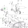 Husqvarna tartóelem 545 Mark II, 550 XP Mark II láncfűrészhez robbantott ábra