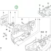 Husqvarna forgattyúház 365, 372 XP láncfűrészhez robbantott ábra