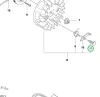 Husqvarna generátor csap 346 XP, 353 láncfűrészhez robbantott ábra