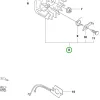 Husqvarna lendkerék 346 XP, 353 láncfűrészhez robbantott ábra