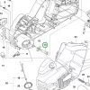 Husqvarna tőcsavar 330i, 535i XP, T535i XP láncfűrészhez robbantott ábra