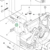 Husqvarna forgattyúház tőcsavar 3. pozíció 450 II láncfűrészhez robbantott ábra