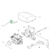 Husqvarna gázrúd 346 XP, 353 láncfűrészhez robbantott ábra