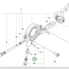 Husqvarna olajpumpa rugó 545 Mark II, 564 XP láncfűrészhez robbantott ábra