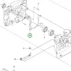 Husqvarna forgattyúház tömítés 345FX, 343R, 343FR fűkaszához robbantott ábra