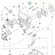 Husqvarna csavar M5x28 karburátor 555RXT, 555FXT fűkaszához robbantott ábra