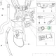 Husqvarna heveder patentzár nagyobb 545RX, 545FR fűkaszához robbantott ábra