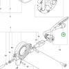 Husqvarna olajszűrő 545 Mark II, 550 XP Mark II láncfűrészhez robbantott ábra