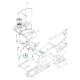 Husqvarna benzincső 6,4 mm 500 mm R 214TC, R 216T AWD, R 318X riderhez robbantott ábra