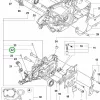 Husqvarna tőcsavar 545 Mark II, 550 XP Mark II láncfűrészhez robbantott ábra