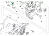 Husqvarna torx csavar M5x16 forgattyúházhoz T540 XP láncfűrészhez robbantott ábra