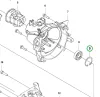 Husqvarna forgattyúház rögzítőgyűrű 525LK, 525RX, 553RS fűkaszához robbantott ábra