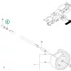 Husqvarna alátét 52x26x2,5 kerék RC 318T, R 216T AWD riderhez robbantott ábra