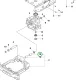 Husqvarna vázszekrény persely RC 318T, R 418TsX AWD riderhez robbantott ábra
