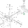 Husqvarna olajtartály olajszűrő 525PT5S ágvágóhoz robbantott ábra