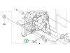 Husqvarna láncfék anya T435, 543 XP, T525 láncfűrészhez robbantott ábra