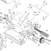 Husqvarna csavar M8x20 sweeperhez, talajlazítóhoz, sószóróhoz robbantott ábra
