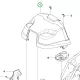 Husqvarna motorháztető komplett R 111B riderhez robbantott ábra