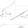 Husqvarna gyújtásrendszer csavar 555, 560 XP, 562 XP láncfűrészhez robbantott ábra
