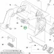 Husqvarna üzemanyagtartály T540 XP Mark III láncfűrészhez robbantott ábra