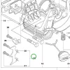 Husqvarna rönktámasz készlet 120 Mark II, 130, 235, 236 láncfűrészhez robbantott ábra