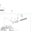 Husqvarna fékrugó nyomórugó 120 Mark II, 235, 236, 240 láncfűrészhez robbantott ábra