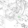 Husqvarna levegőztető ellenőrző szelep 365, 372 XP, 435 láncfűrészhez robbantott ábra