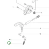 Husqvarna olajszűrő 120 Mark II, 136, 137, 230, 235 láncfűrészhez robbantott ábra