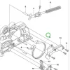 Husqvarna fékszalag 120 Mark II, 235, 236, 240 láncfűrészhez robbantott ábra