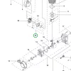 Husqvarna karburátor 345BT lombfúvóhoz robbantott ábra