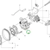 Husqvarna karburátor 135, 140, 435, 440 láncfűrészhez robbantott ábra