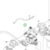 Husqvarna karburátor Walbro WTEA 1 455, 460 Rancher láncfűrészhez robbantott ábra