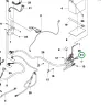 Husqvarna biztosíték 20 A P 524, TC 138, TS 138 fűnyírótraktorhoz robbantott ábra