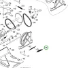 Husqvarna fékrugó ST 276EP hómaróhoz robbantott ábra